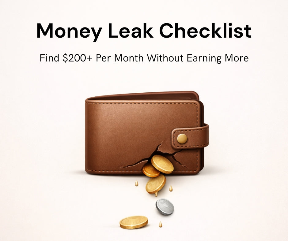 Money Leak Checklis